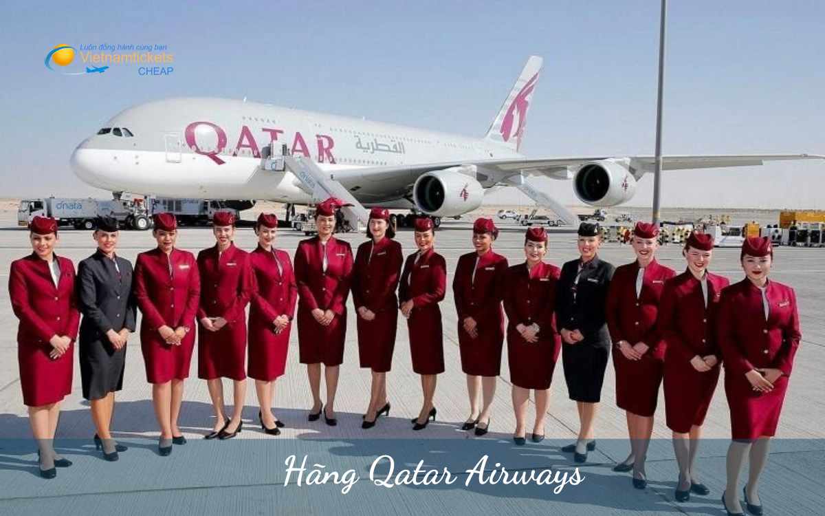 Hãng Qatar Airways bay đi Ai Cập