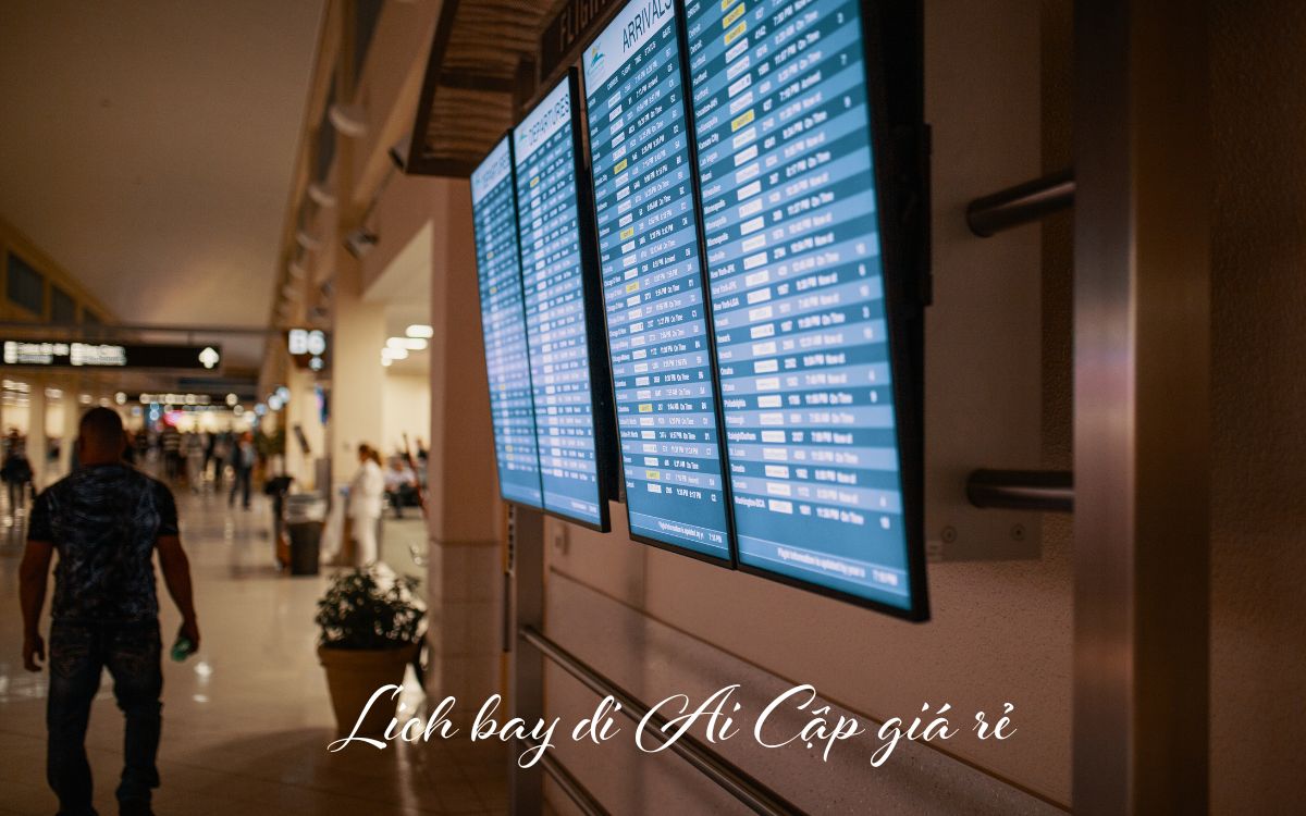 Lịch bay đi Ai Cập mới nhất
