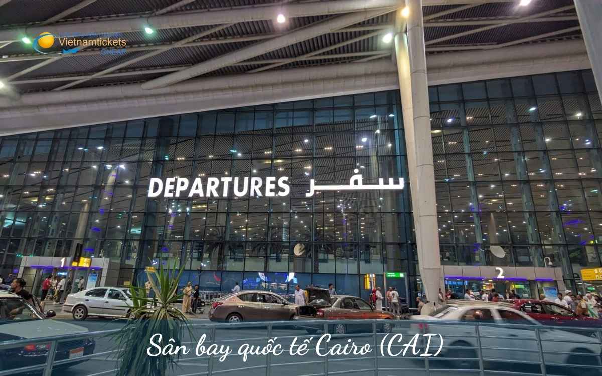 Sân bay Cairo ở Ai Cập