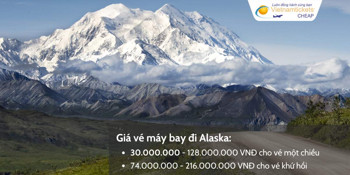 Giá vé máy bay đi Alaska