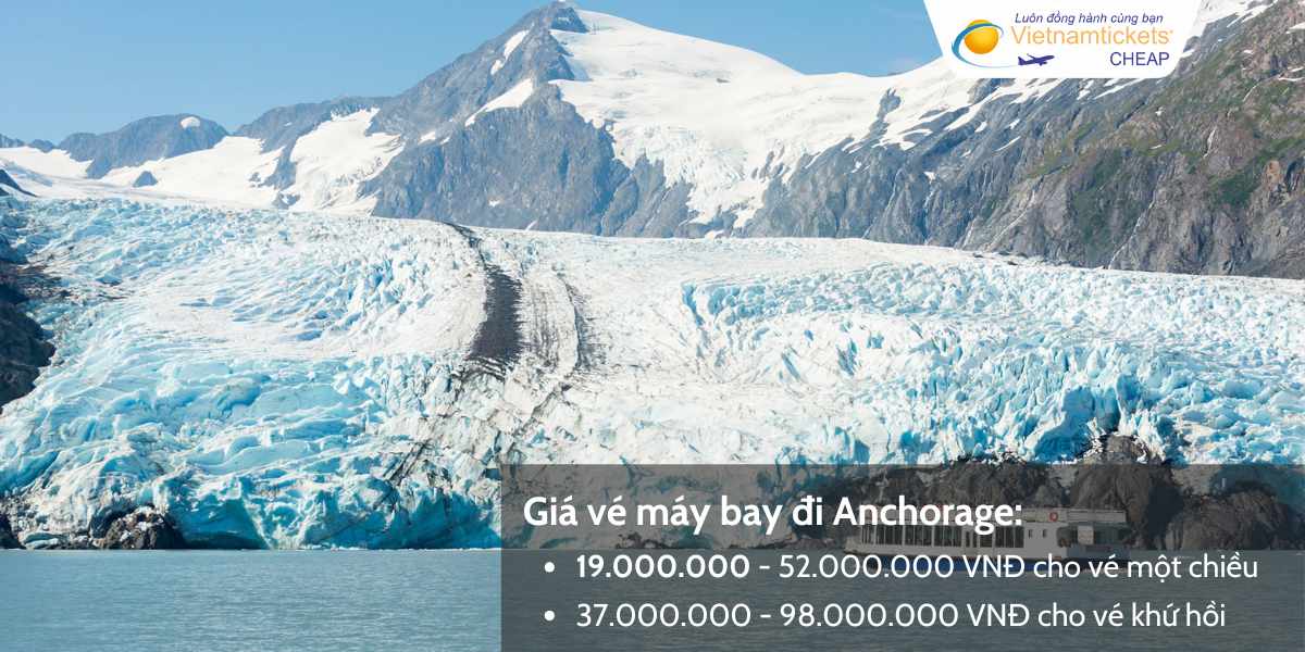 Giá vé máy bay đi Anchorage
