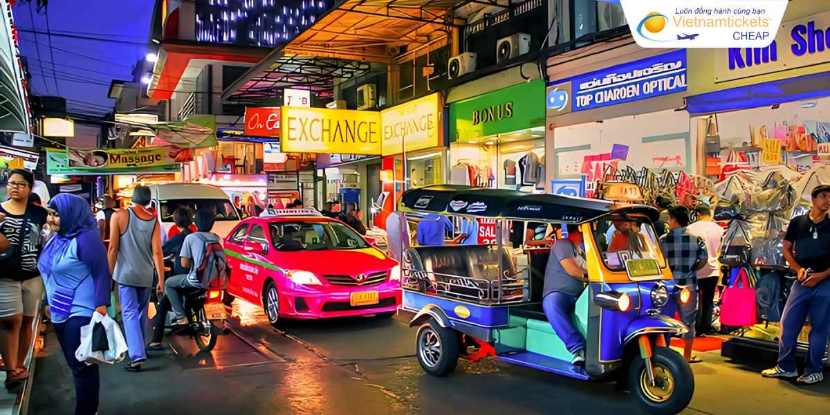 Câu hỏi liên quan vé đi Bangkok