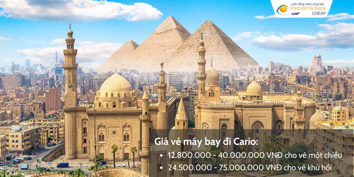 Giá vé máy bay đi Cairo