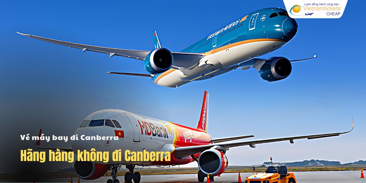 Hãng hàng không đi Canberra