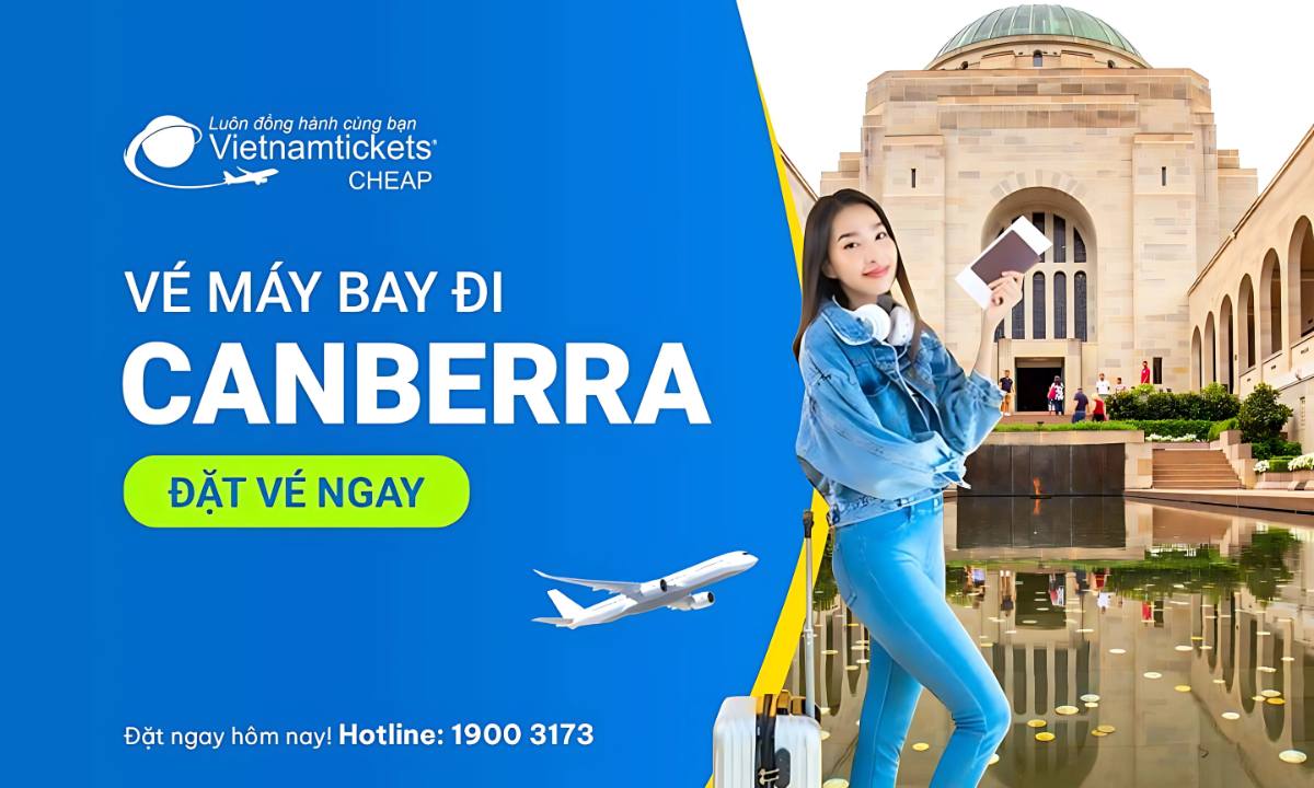 Vé đi Canberra