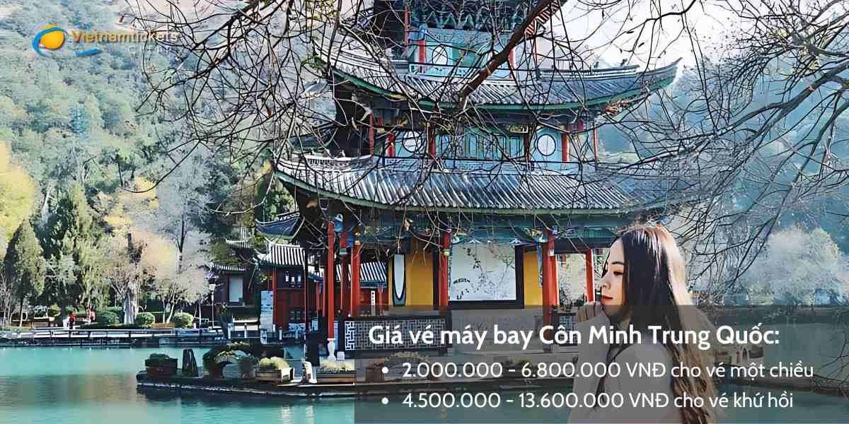Giá vé máy bay đi Côn Minh Trung Quốc