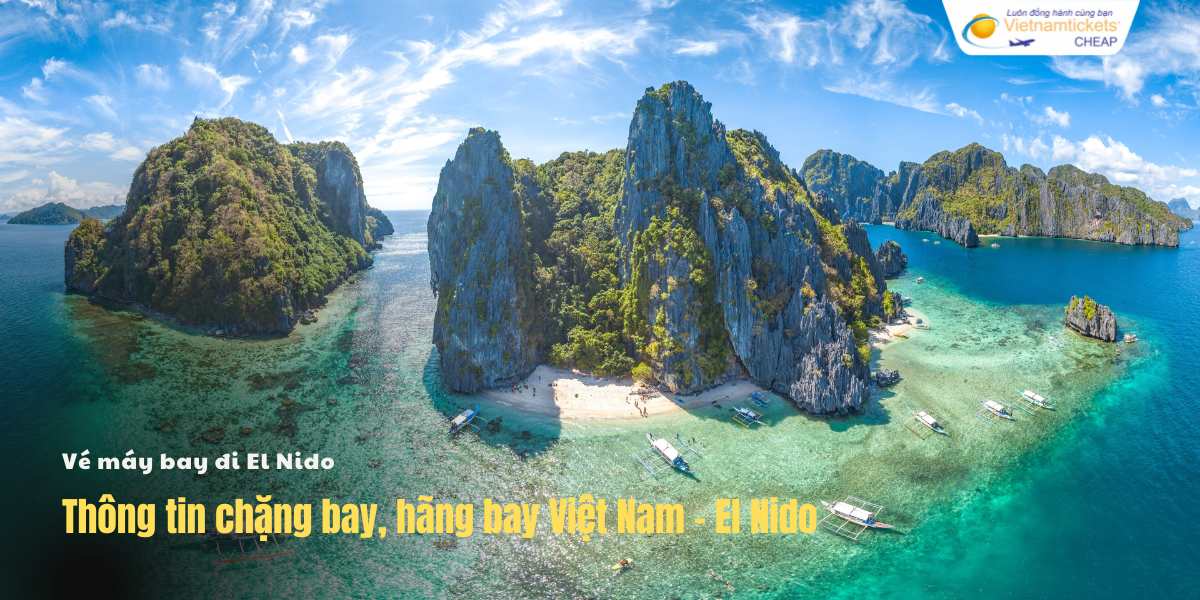 Thông tin chặng bay, hãng bay Việt Nam - El Nido