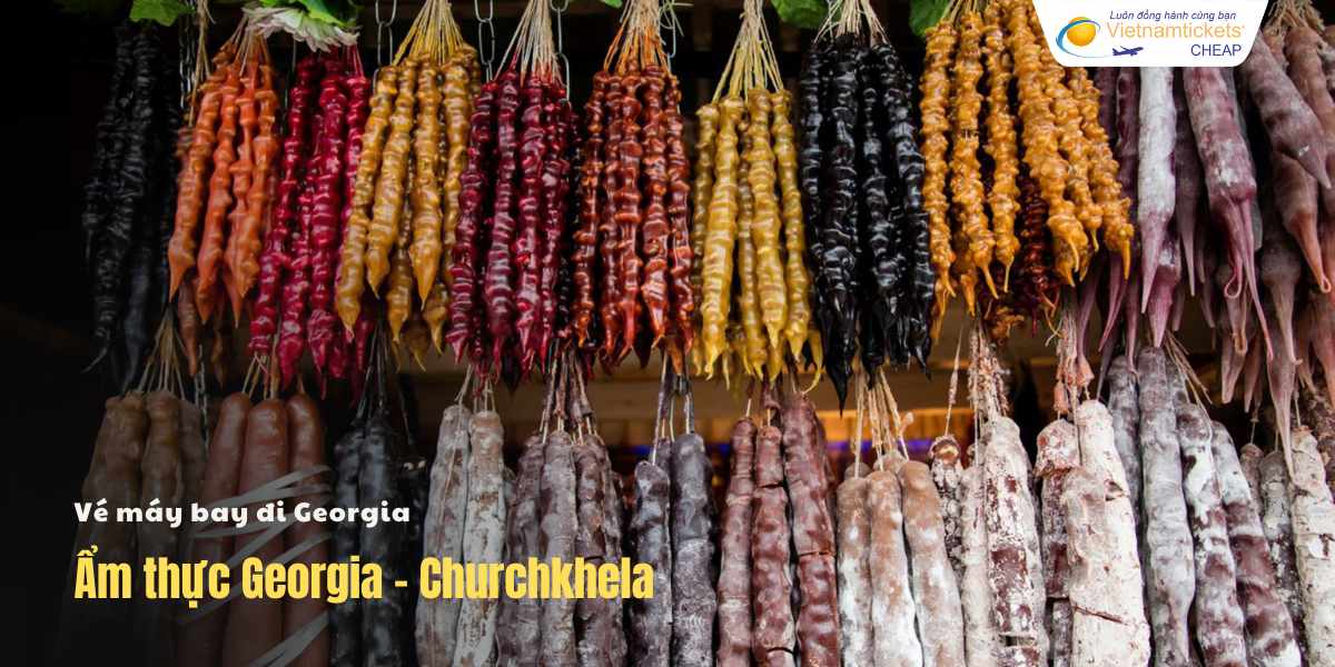 Ẩm thực Georgia - Churchkhela