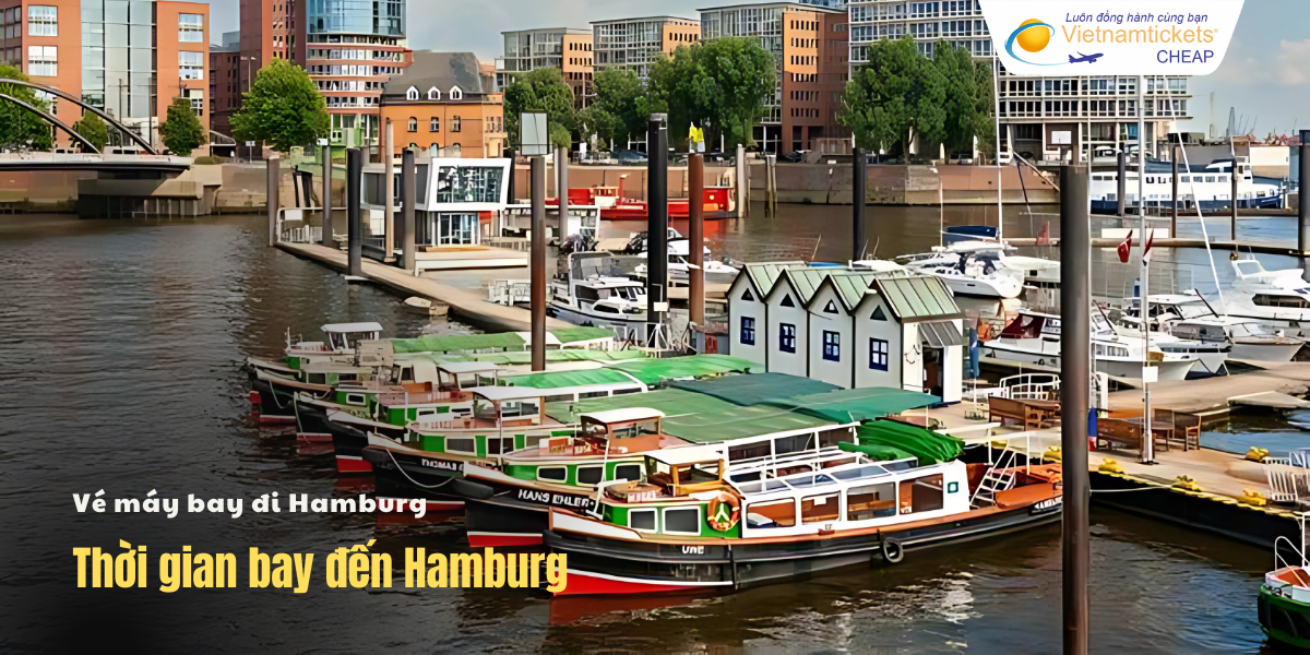Thời gian bay đến Hamburg