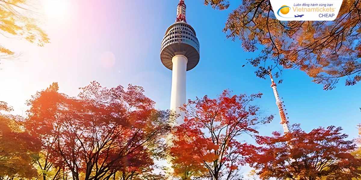 Tháp Namsan Seoul  Hàn Quốc