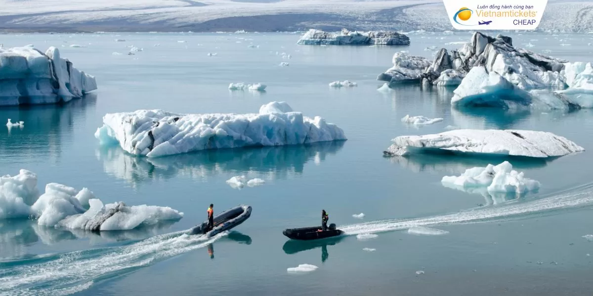 Hồ băng Jökulsárlón Iceland