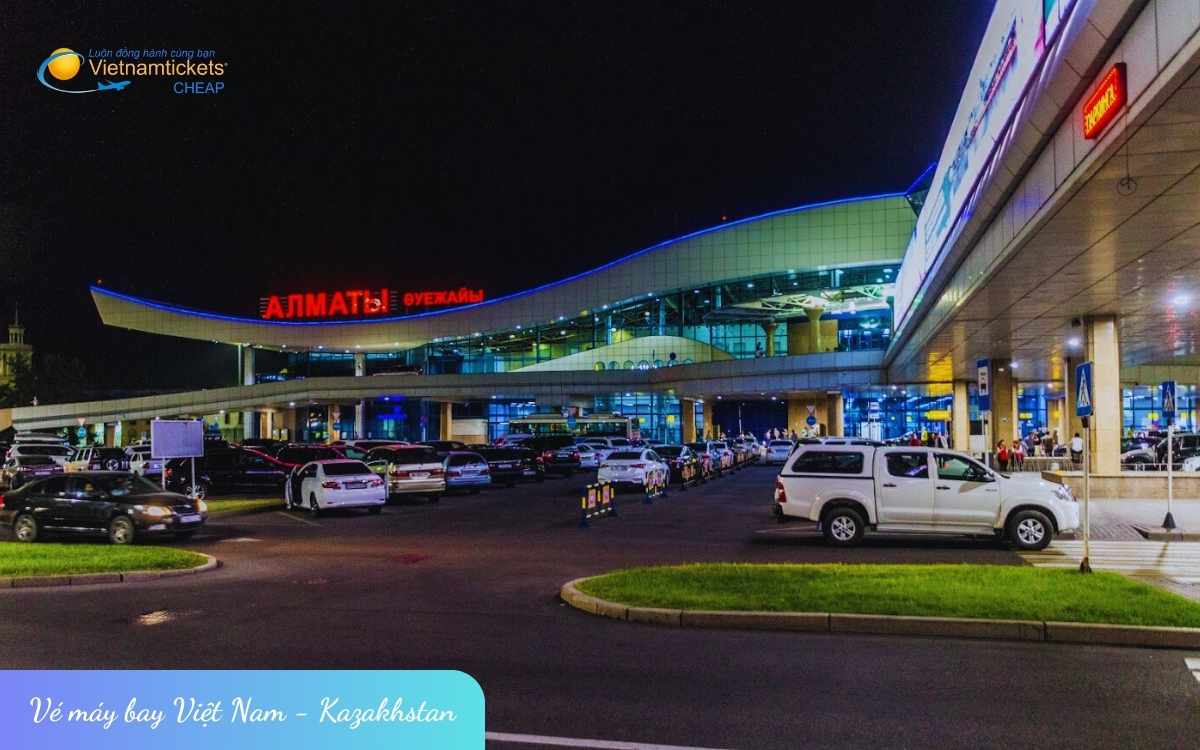 Hướng dẫn di chuyển tại sân bay Kazakhstan