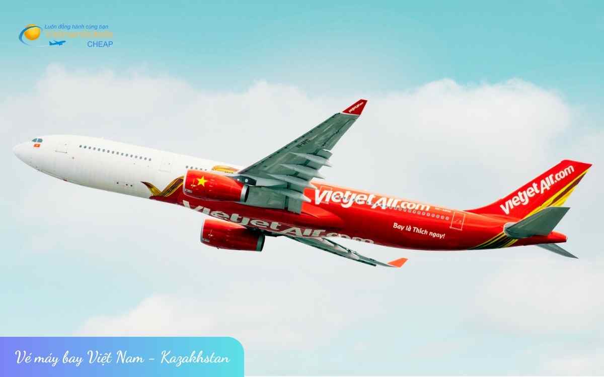 Vietjet bay thang Kazakhstan