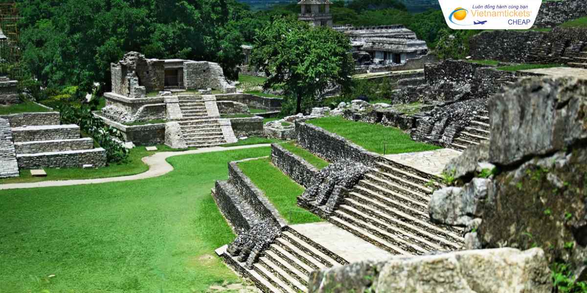 Khu di tích Maya ở Palenque
