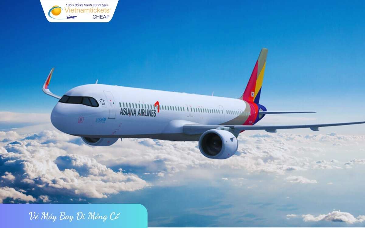 Bay đi Mông Cổ với Asiana Airlines