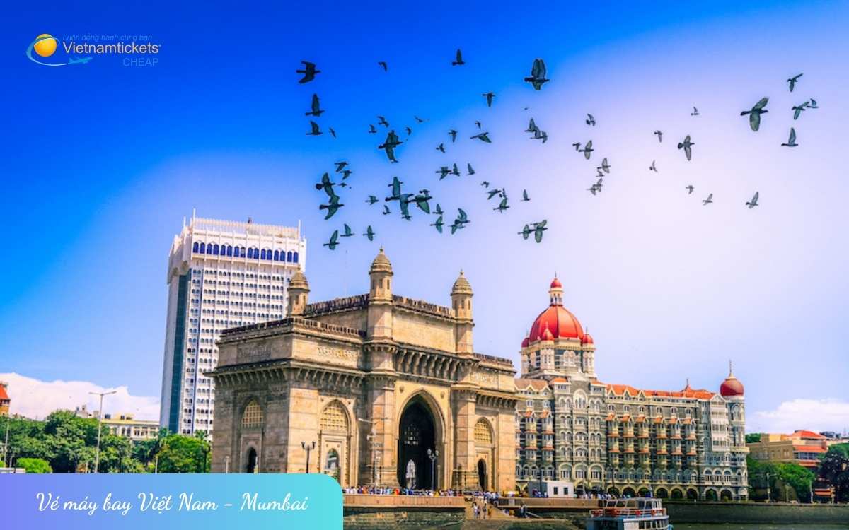 Đặt vé máy bay đi Mumbai