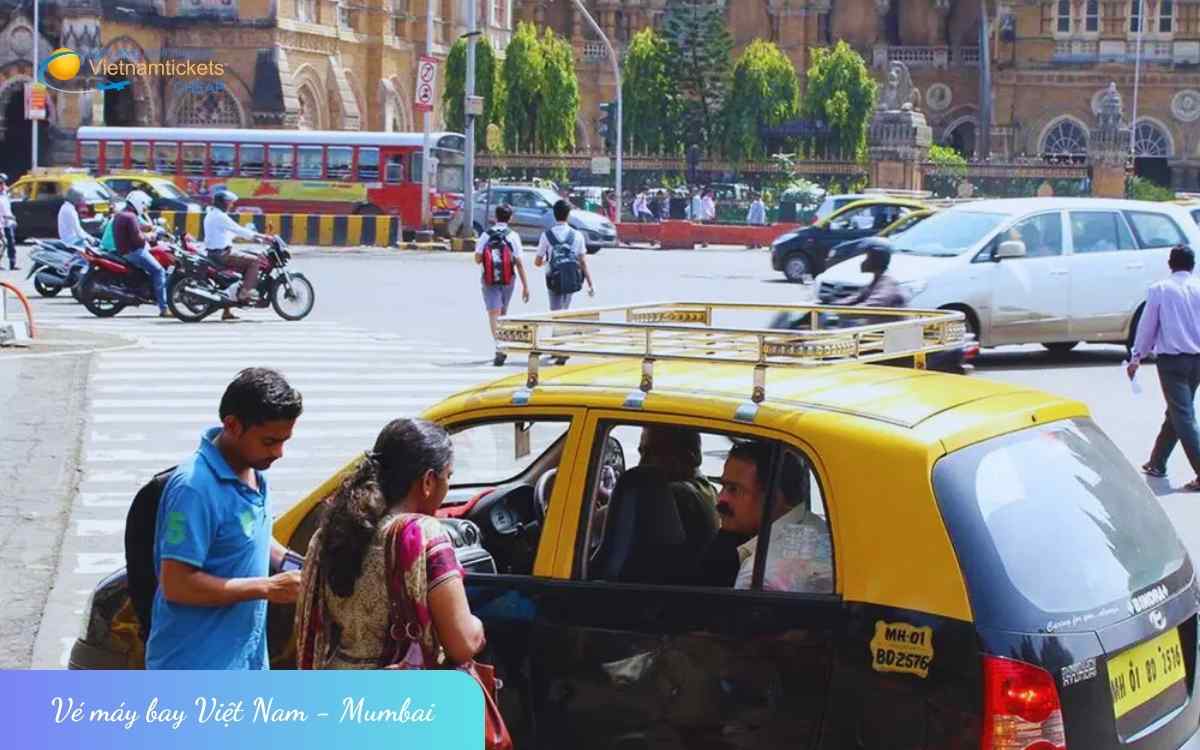Di chuyển vào trung tâm Mumbai