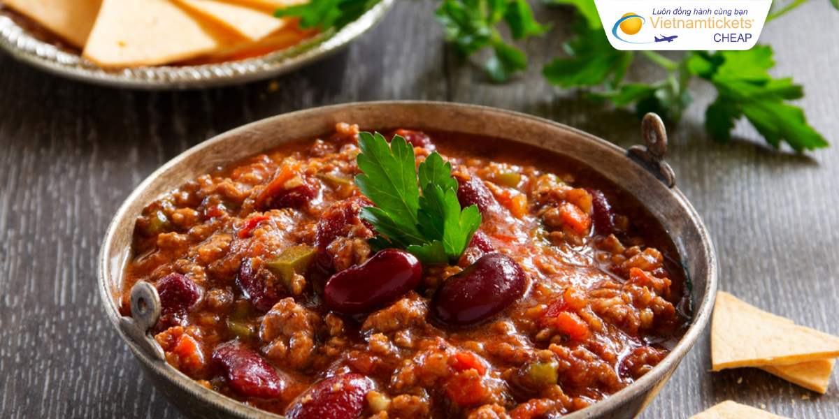 Món ăn ngon ở Mỹ Texas