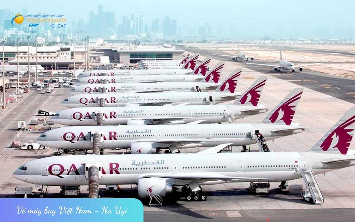 Bay Na Uy hãng Qatar Airways