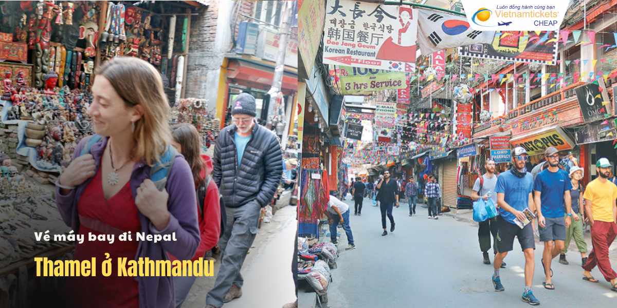 Thamel ở Kathmandu