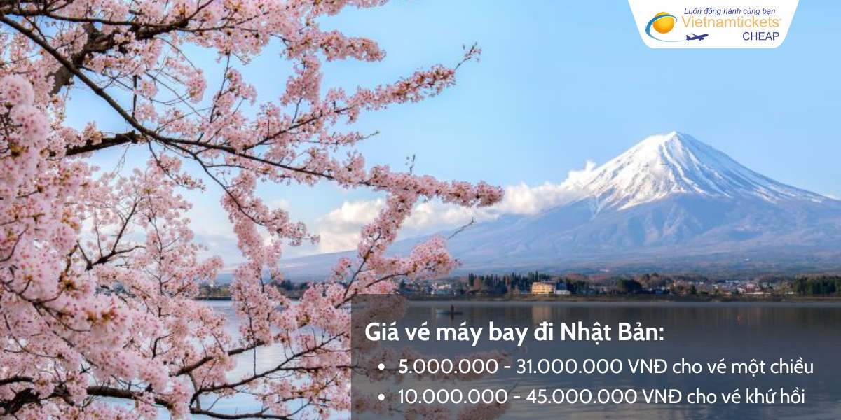 Giá vé máy bay đi Nhật Bản