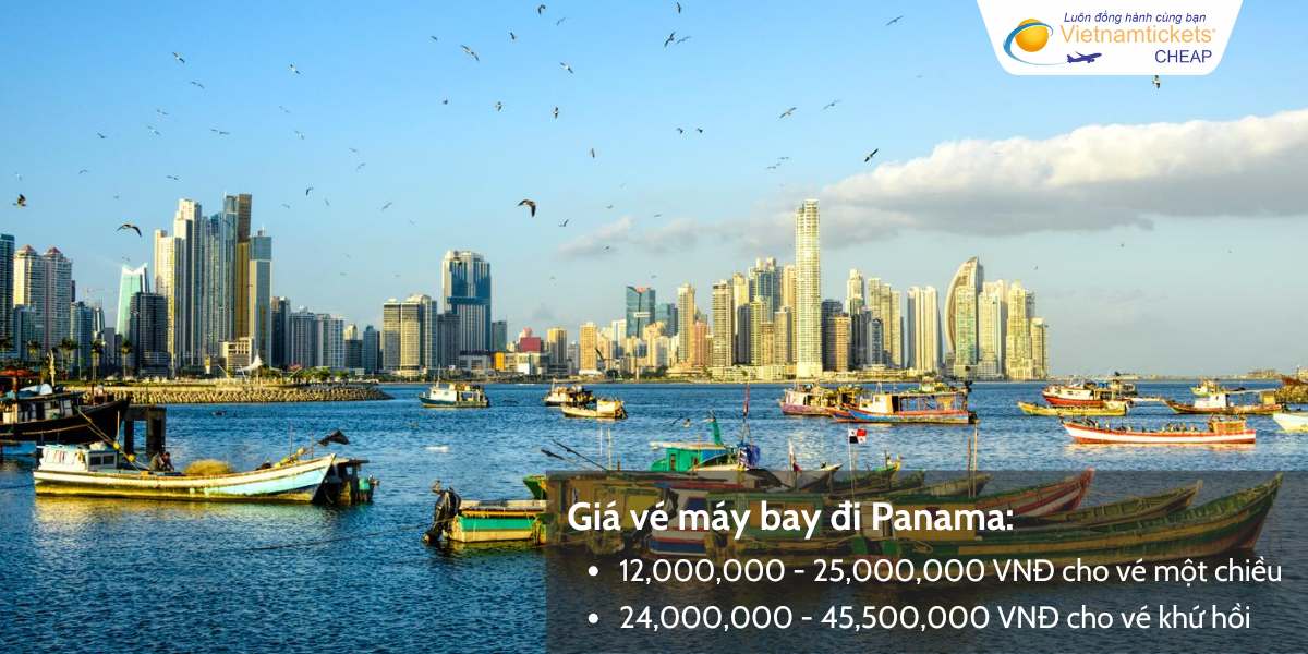 Giá vé máy bay đi Panama