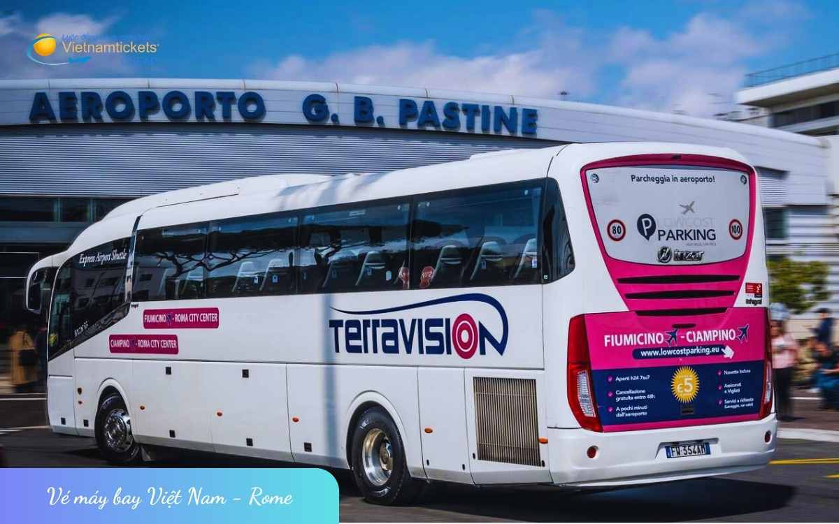 Di chuyển vô trung tâm Rome