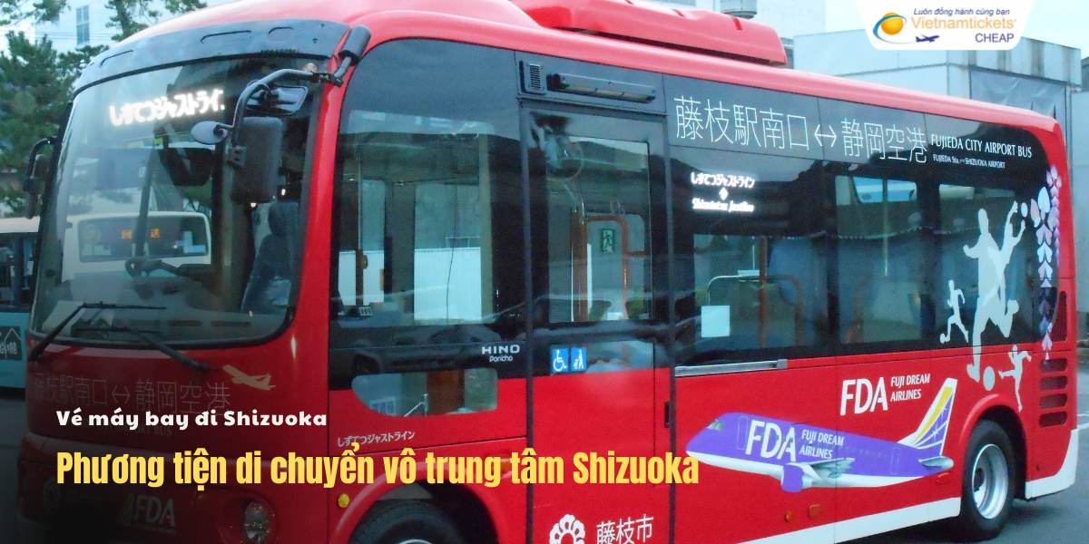 Phương tiện di chuyển vô trung tâm Shizuoka