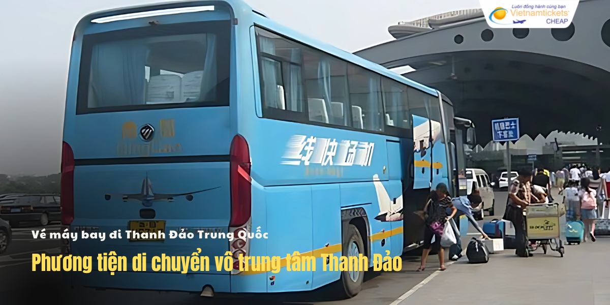 Phương tiện di chuyển vô trung tâm Thanh Đảo