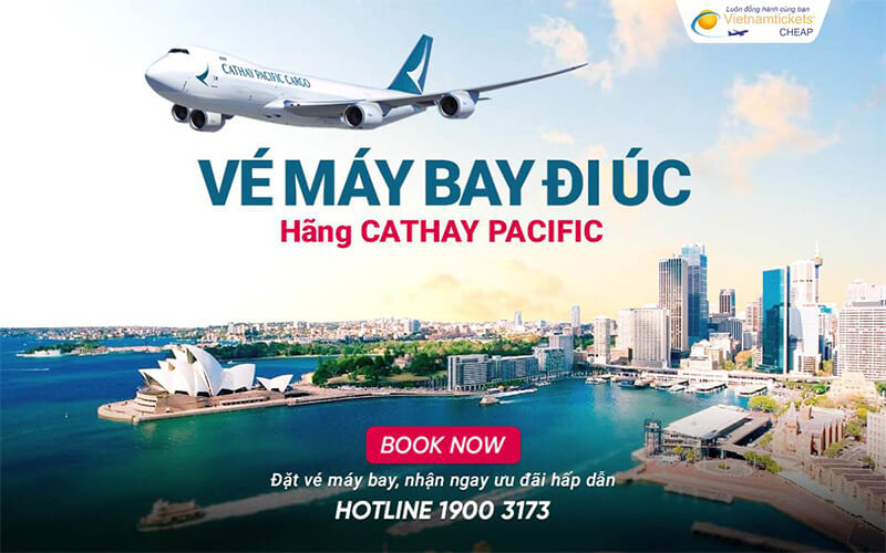 Đi Úc hãng Cathay
