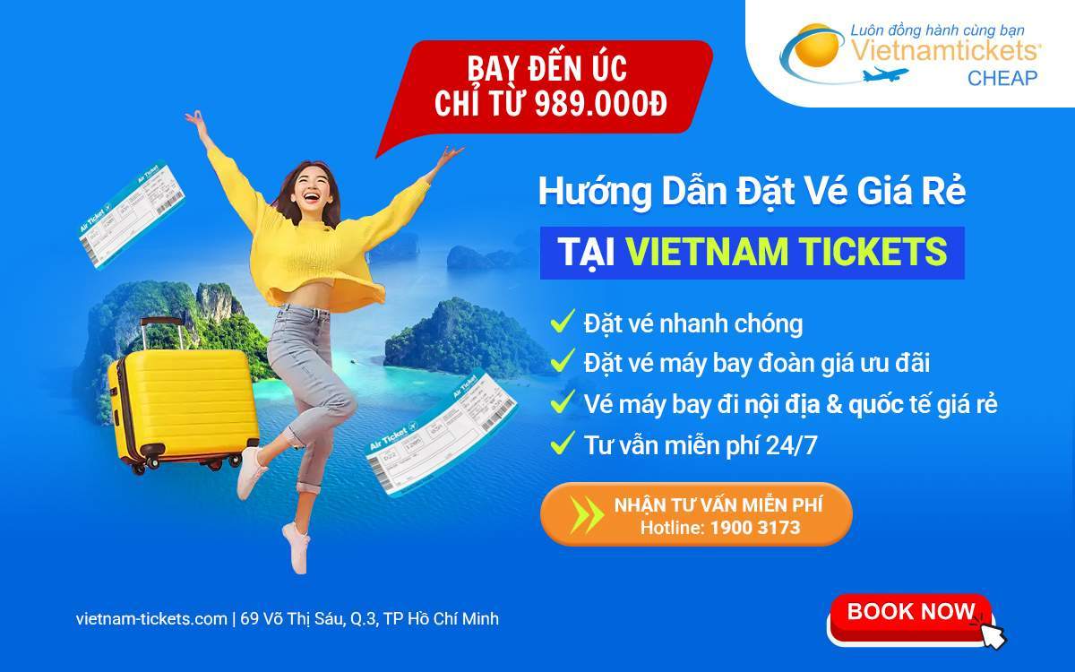Hướng dẫn nhận ưu đãi vé đi Úc giá rẻ