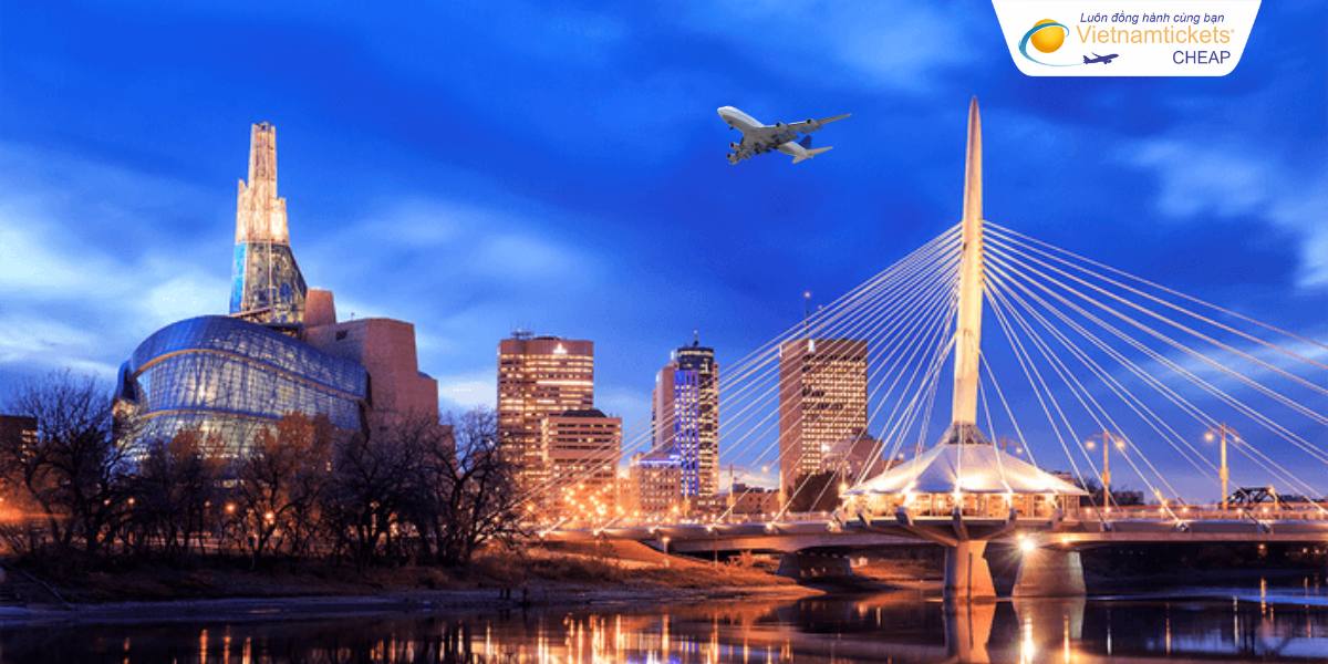 Giá vé máy bay đi Winnipeg