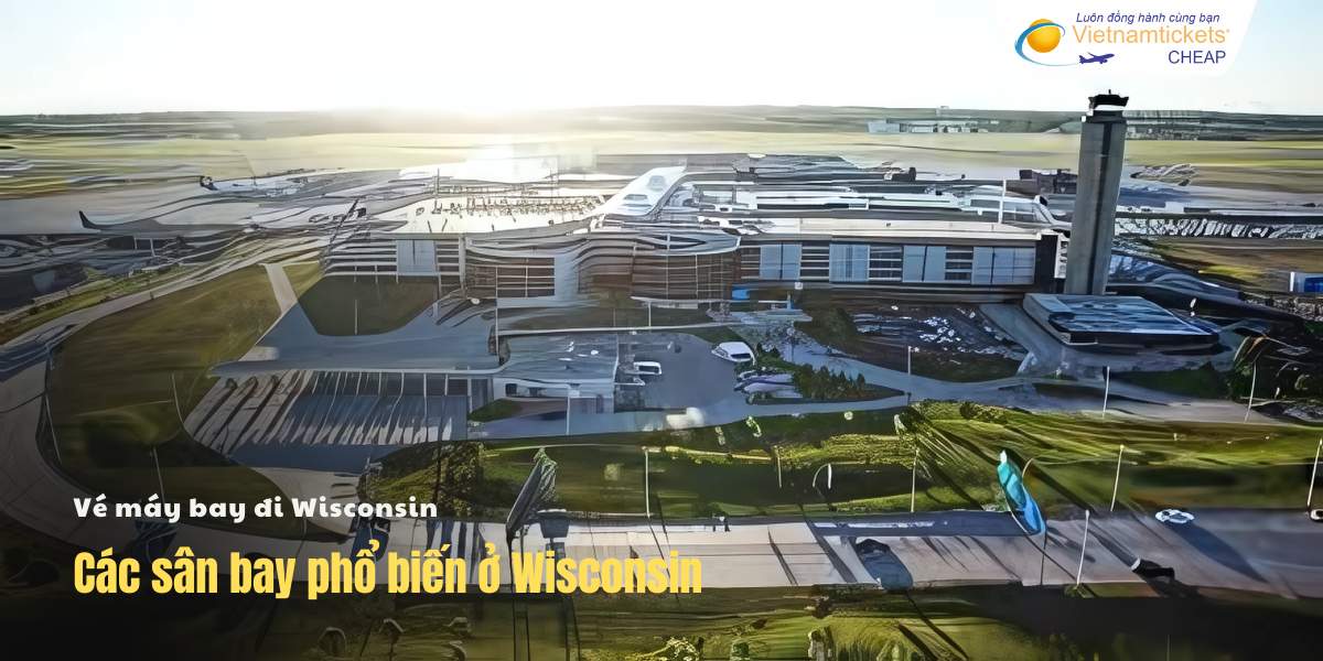 Các sân bay phổ biến ở Wisconsin