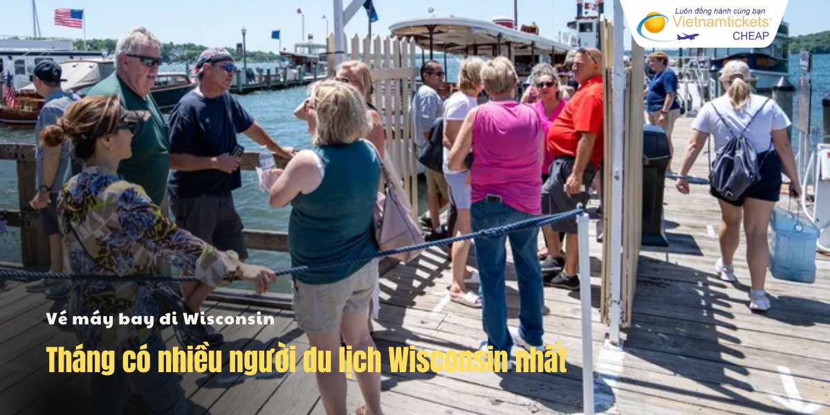 Tháng nhiều người du lịch Wisconsin