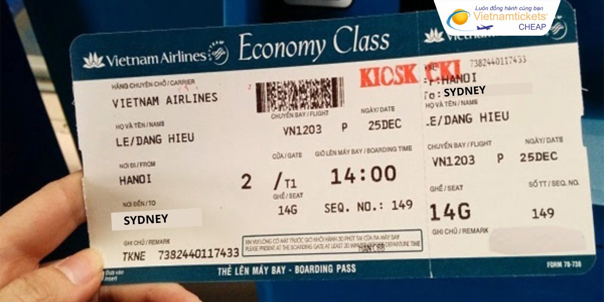 Mẹo đặt vé máy bay Hà Nội Sydney