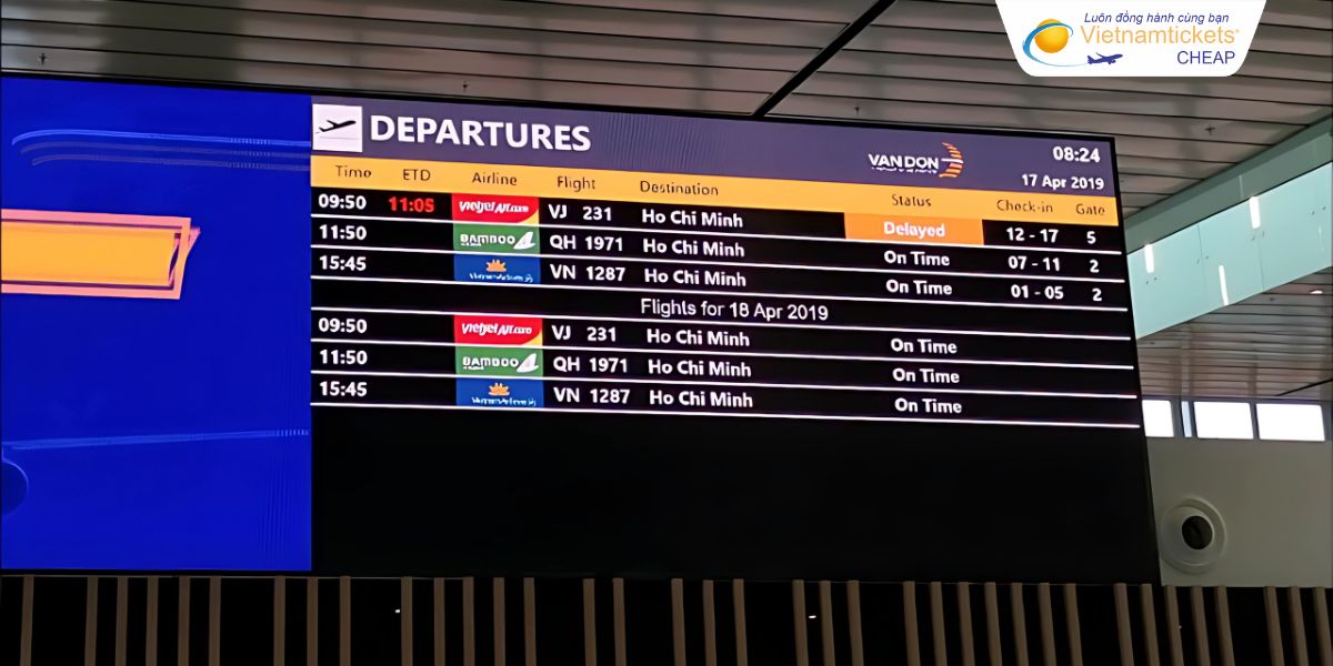 Chọn giờ bay linh hoạt