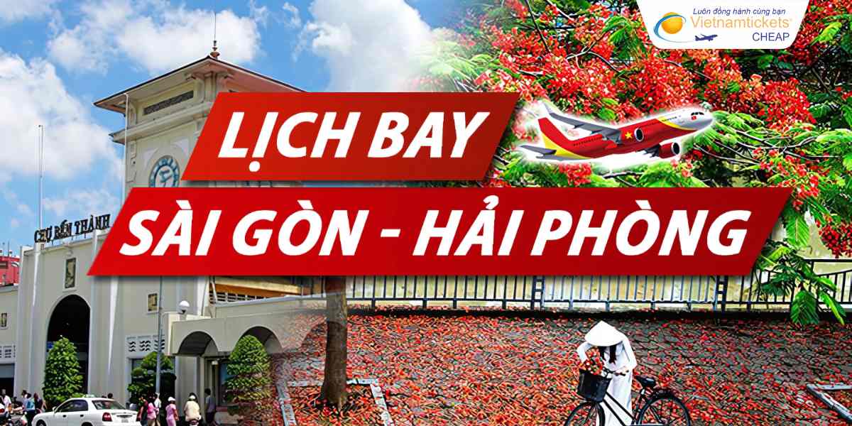Lịch bay Sài Gòn Hải Phòng