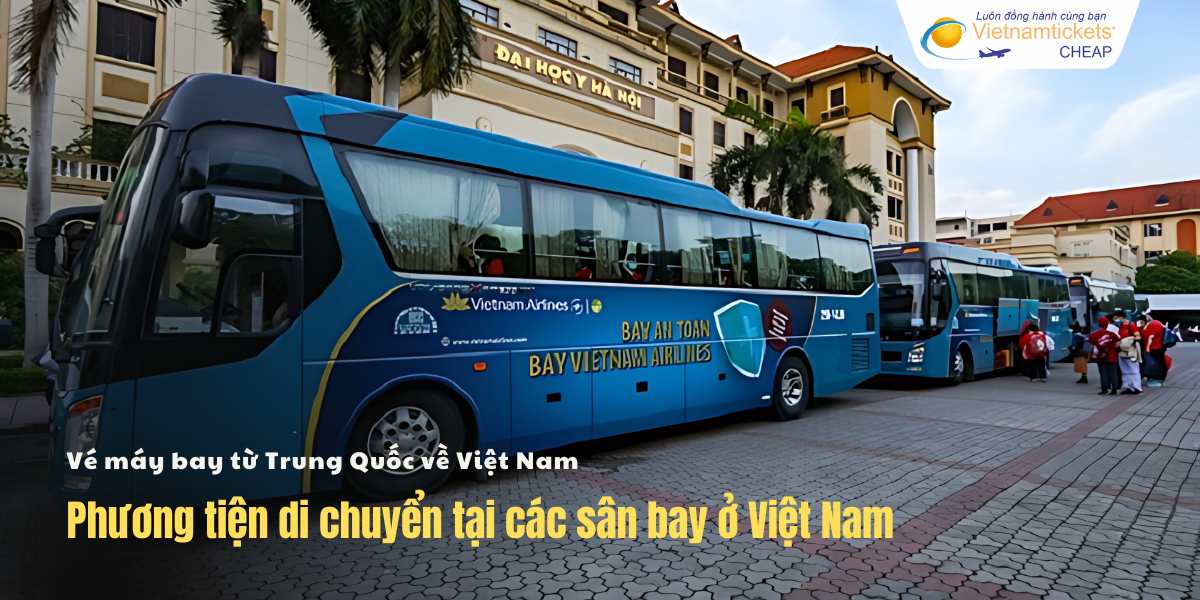 Phương tiện di chuyển tại các sân bay ở Việt Nam