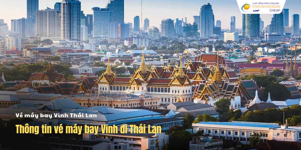 Thông tin vé máy bay Vinh đi Thái Lan